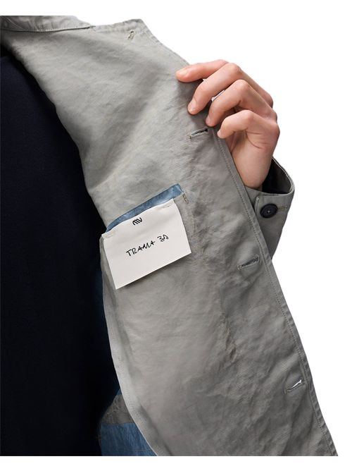 Button Blazer Jacquard con doppia tintura in capo Massimo Osti Massimo Osti Studio | MBZ200A110685G904 DOVE